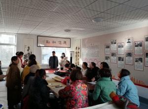 山東棗莊薛城區總工會 春節暖工，工人文化宮飄出濃濃“文化味”